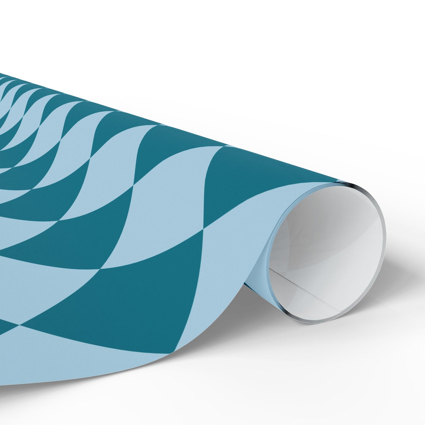 Turquoise Diamond Wrapping Paper Roll