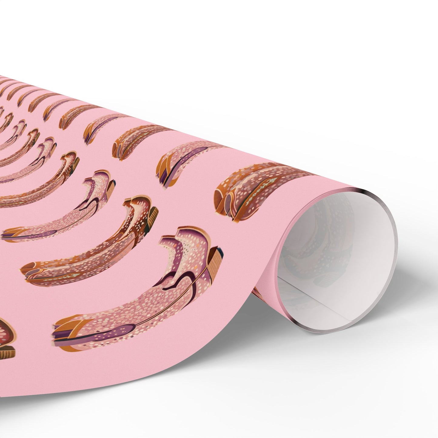 Pink Cowboy Boots Wrapping Paper