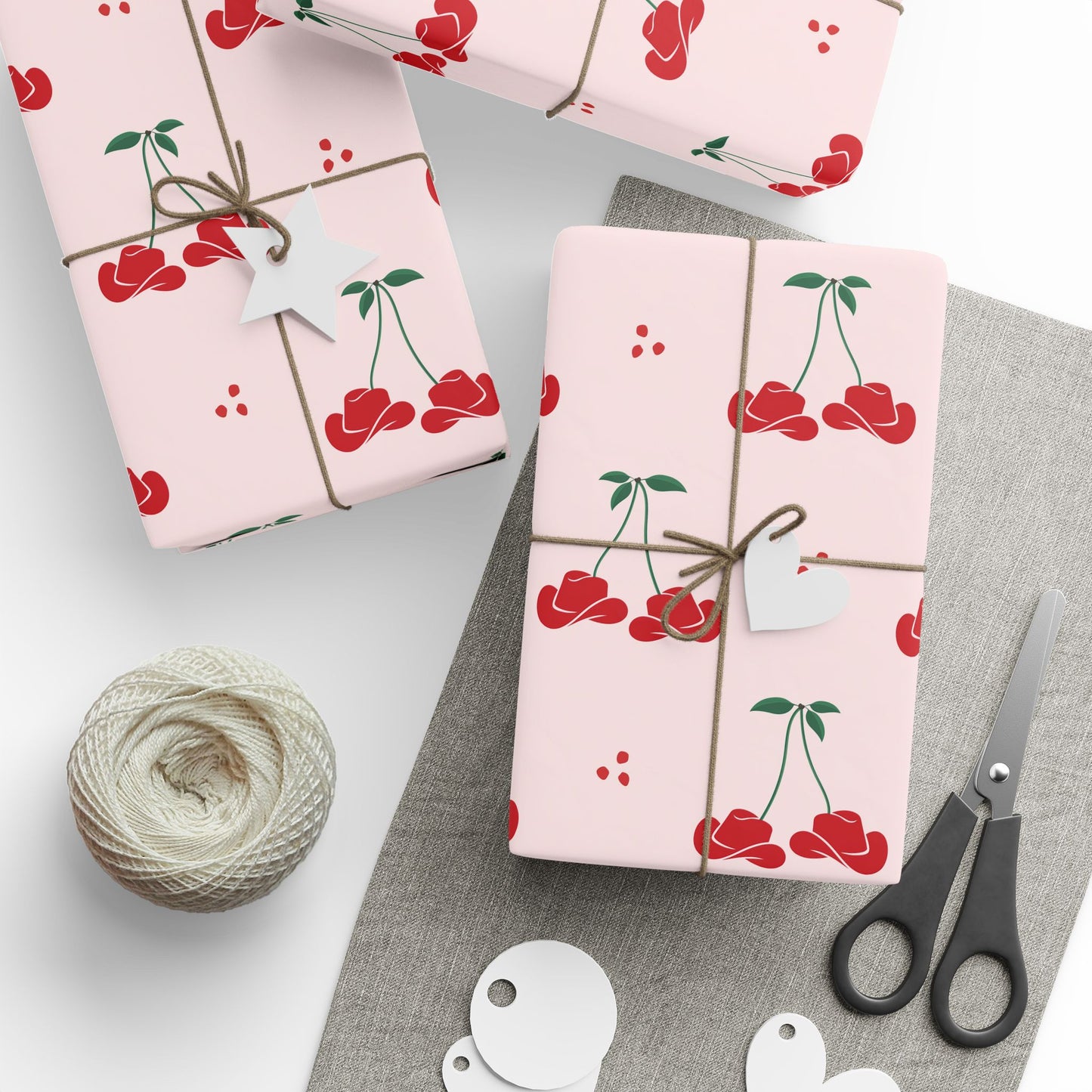 Western Cherries Wrapping Paper