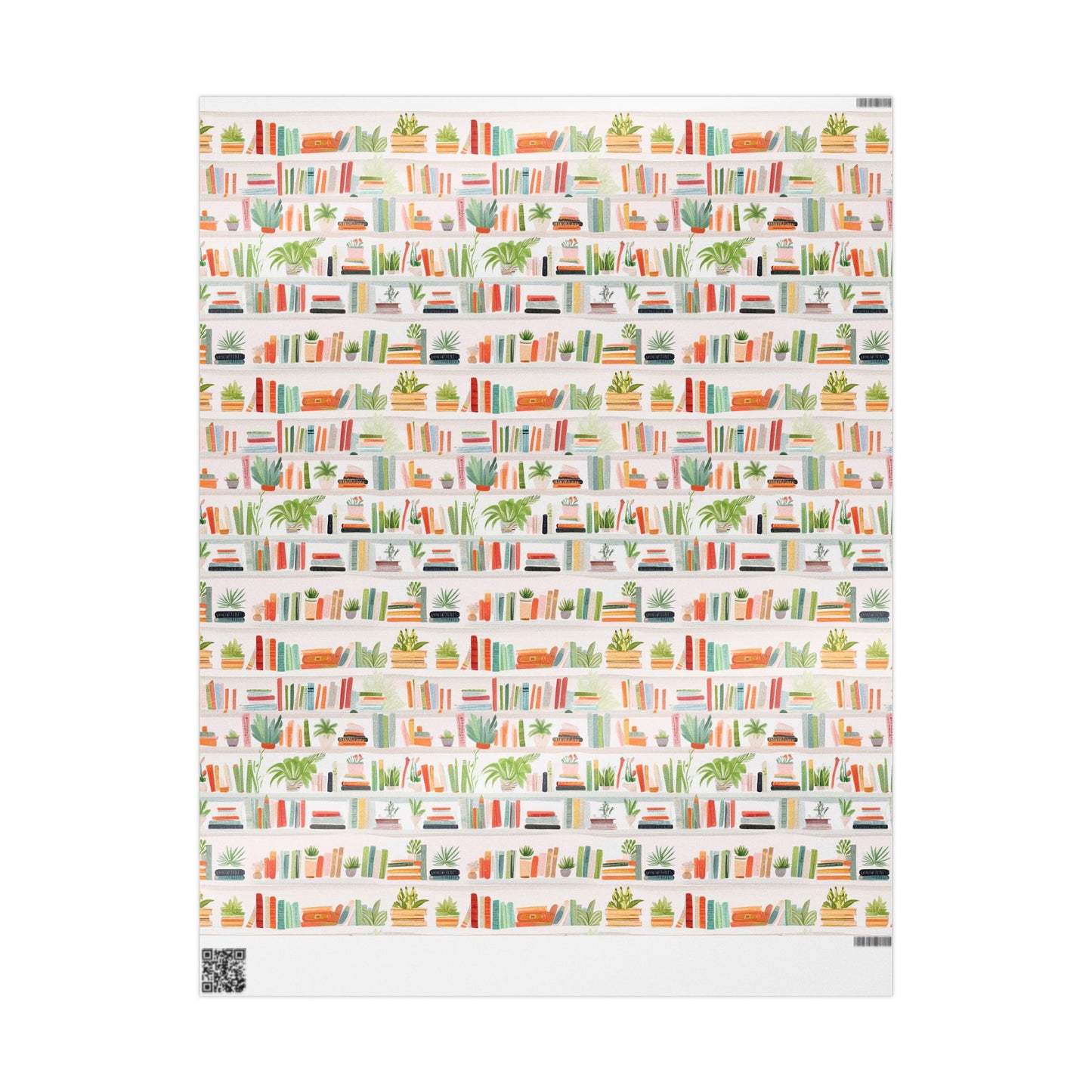 Booklover Gift Wrap, Book Wrapping Paper Roll