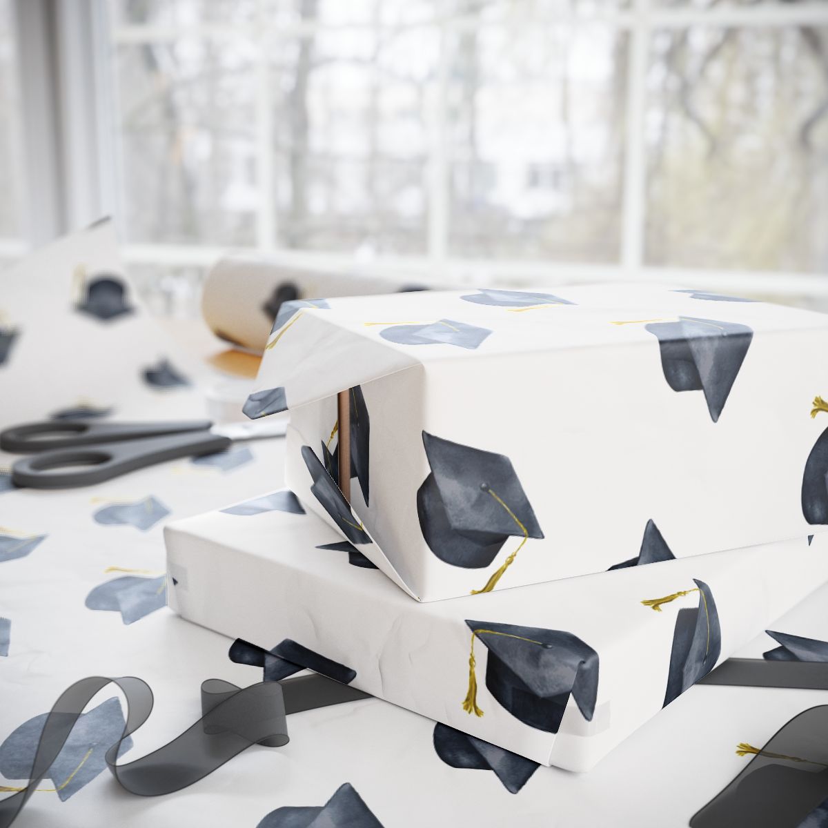 Graduation Wrapping Paper Roll