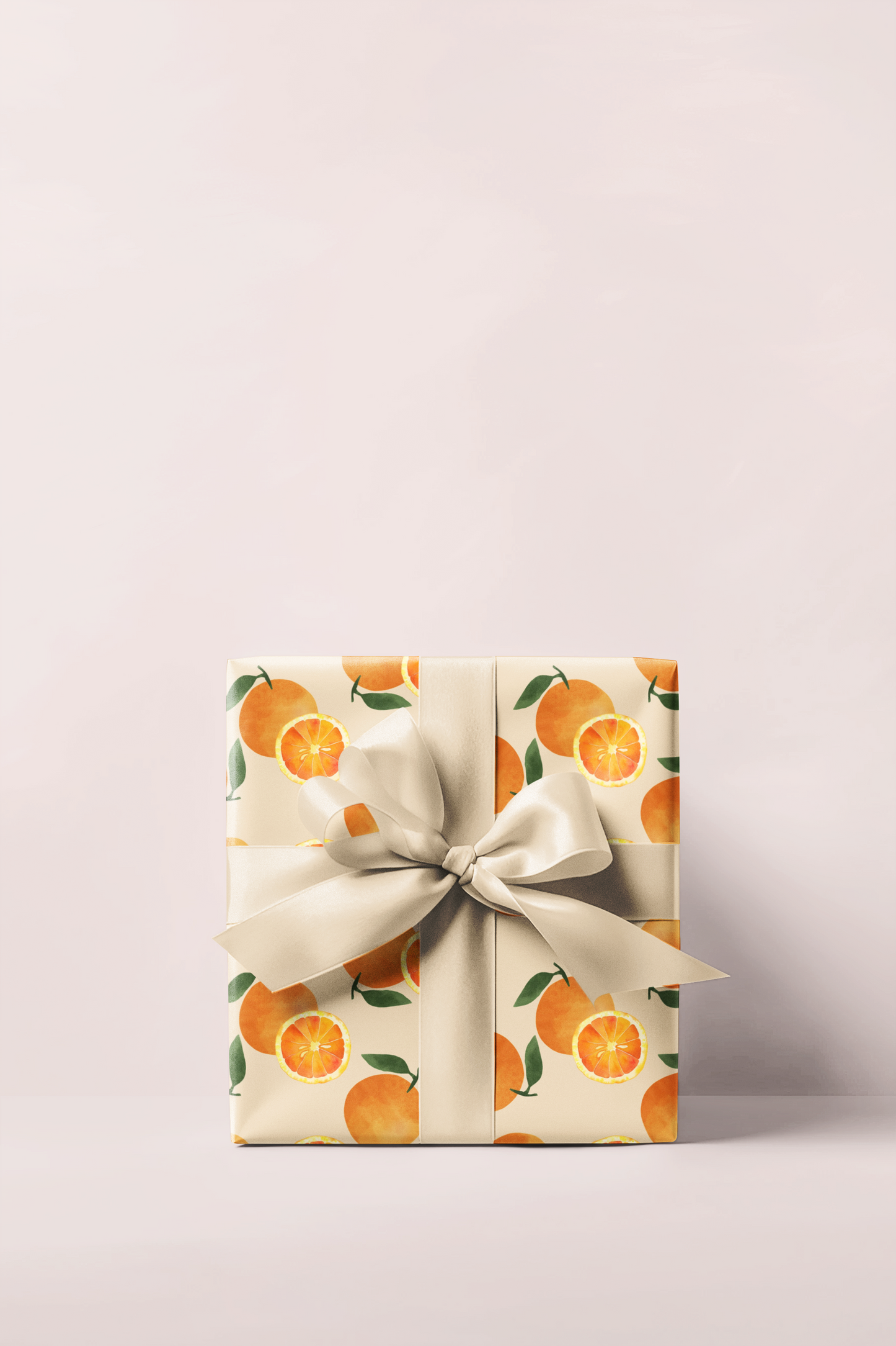 Oranges Wrapping Paper Roll