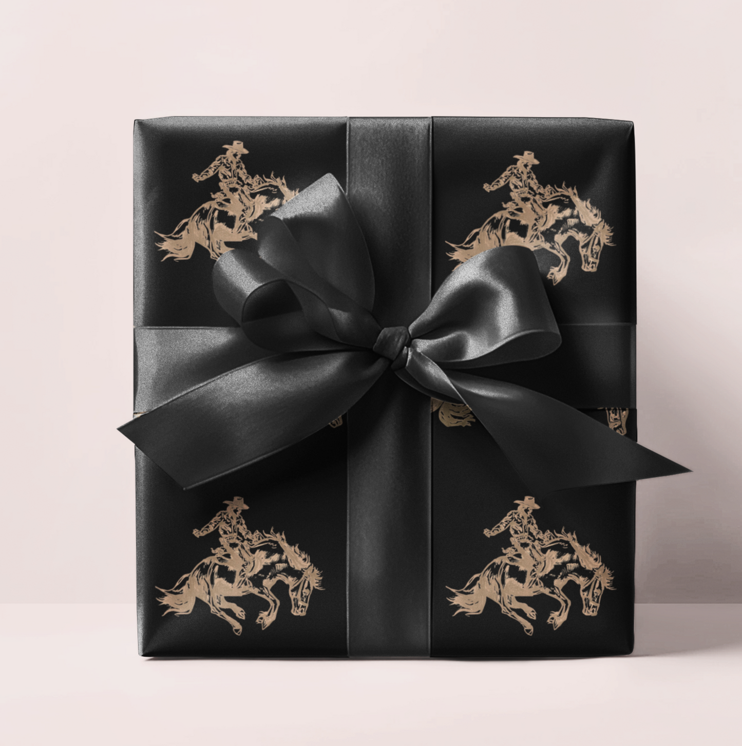 Cowboy Western Wrapping Paper Roll