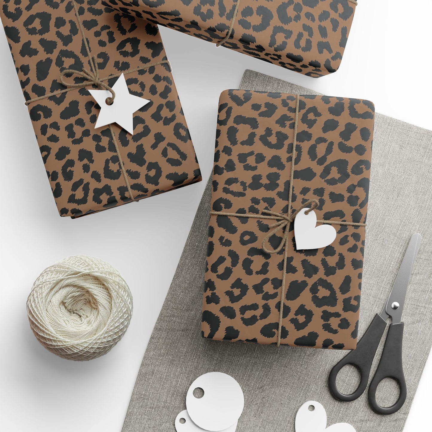 Leopard Animal Print Wrapping Paper Roll