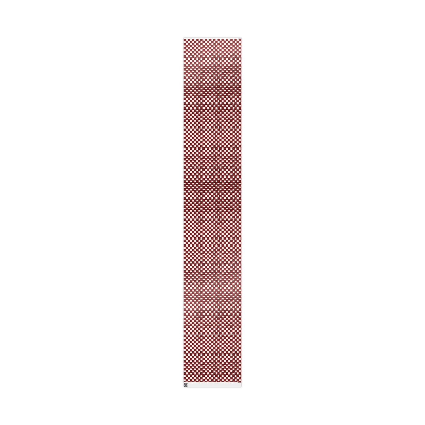 Red Checkered Wrapping Paper Roll