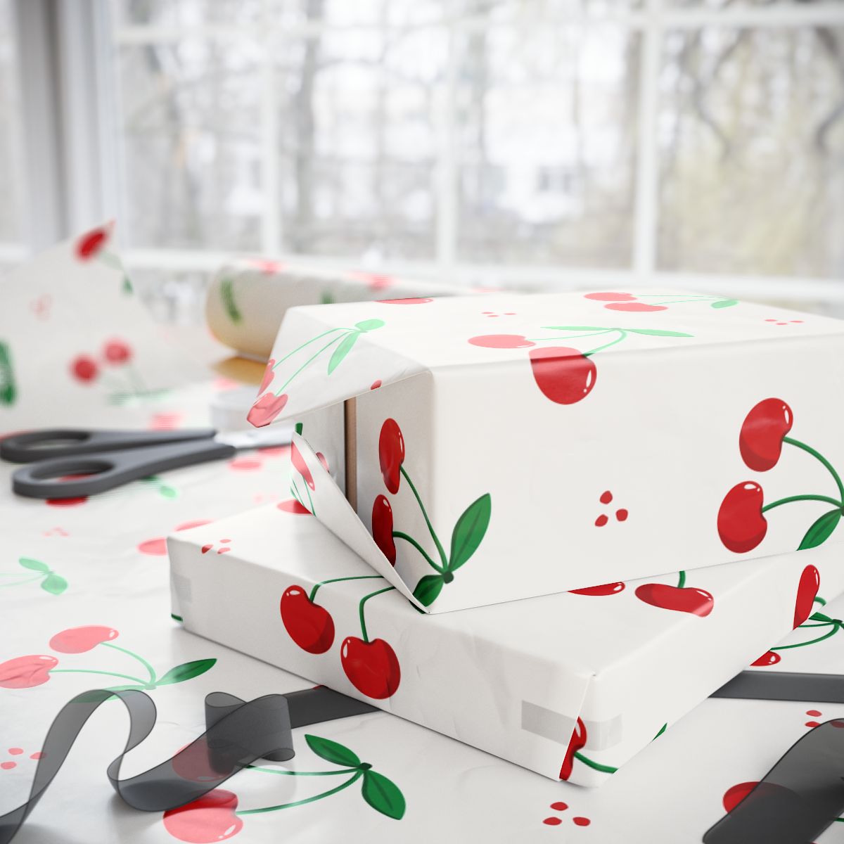 Classic Cherry Wrapping Paper