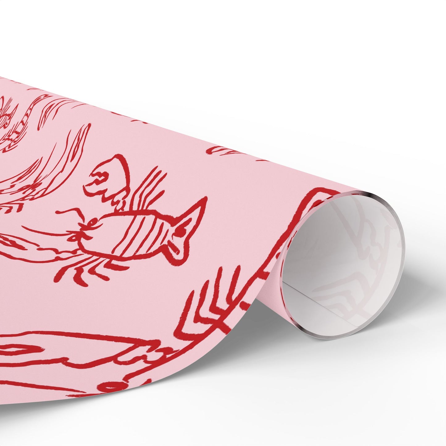 Lobster Wrapping Paper Roll