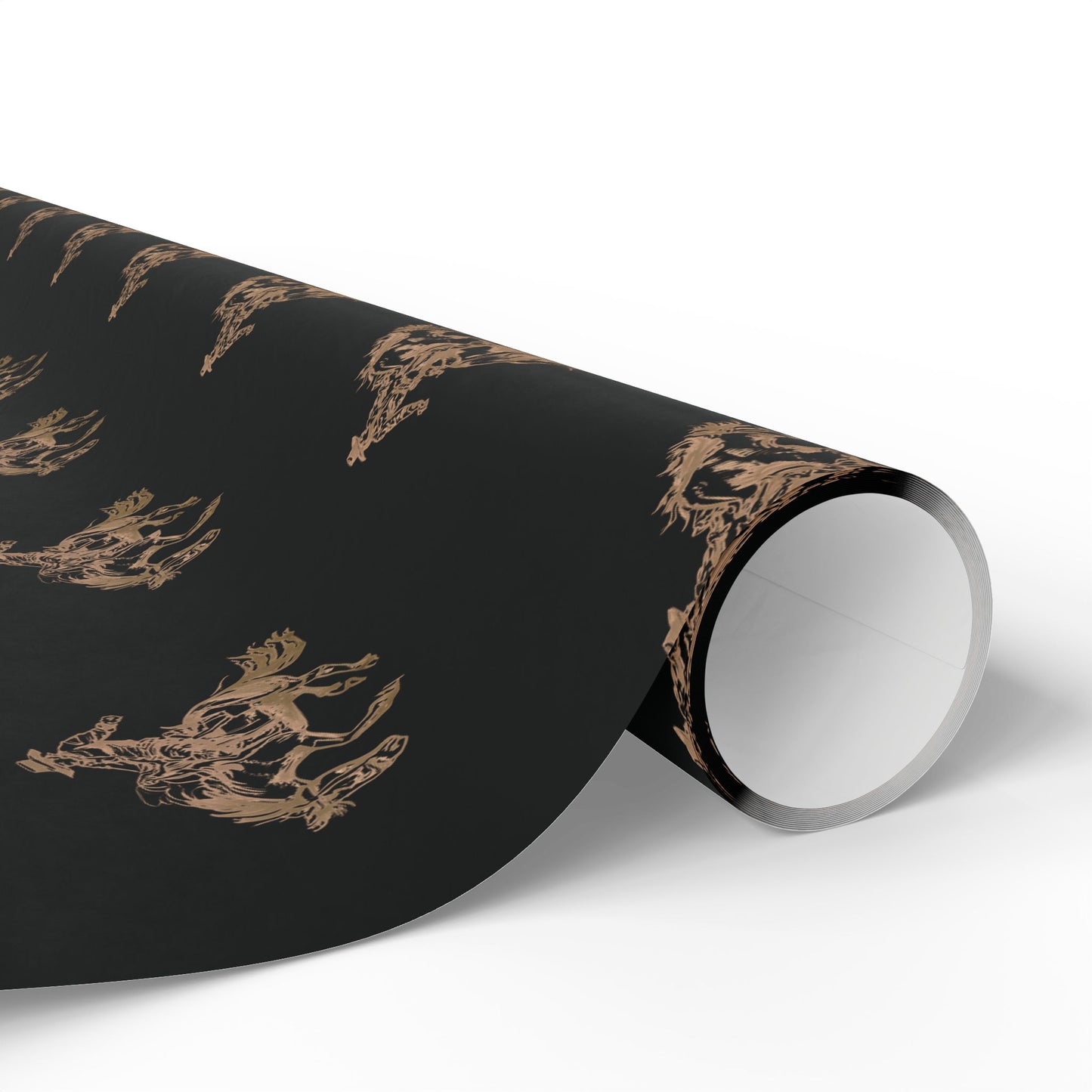 Cowboy Western Wrapping Paper Roll