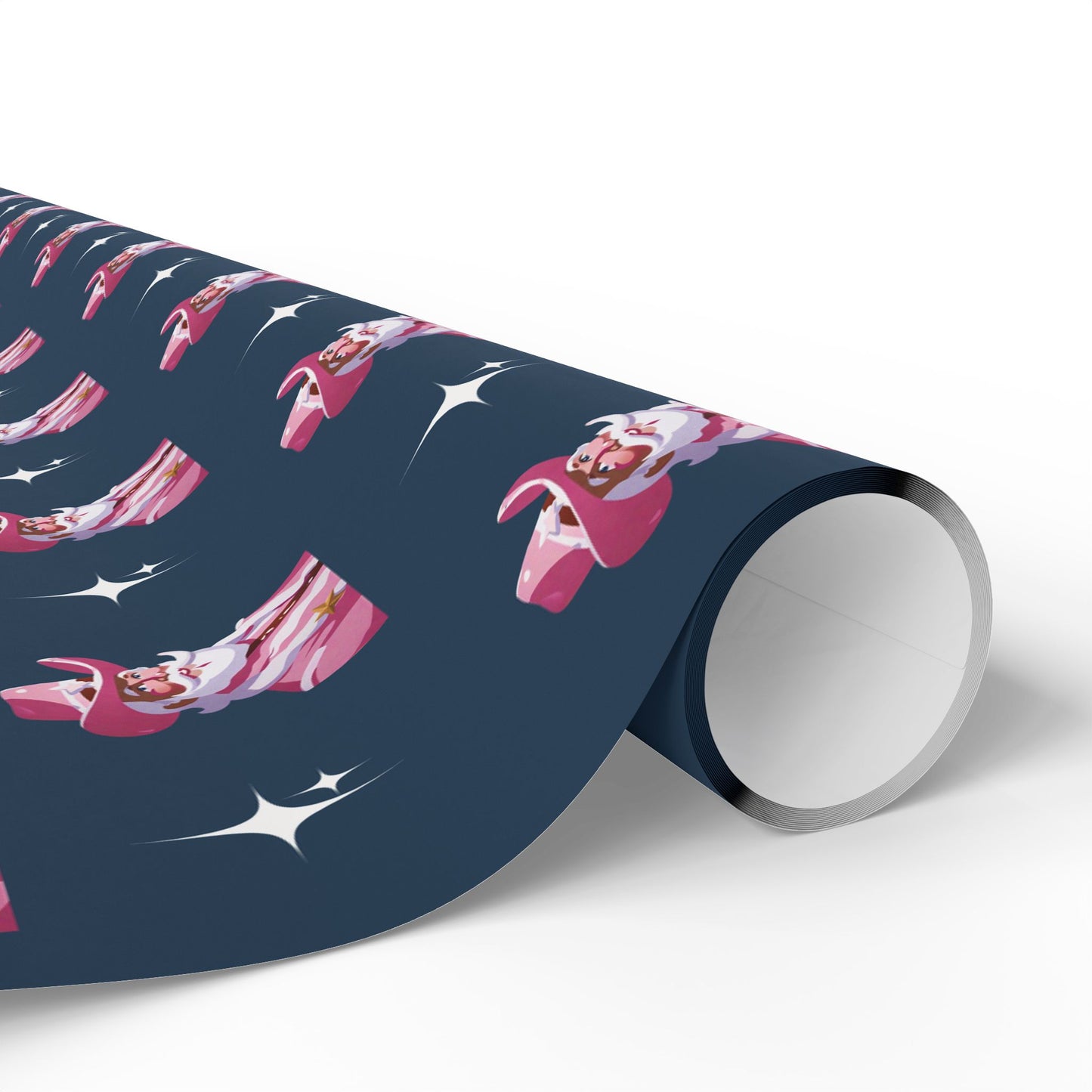 Cowboy Santa Wrapping Paper