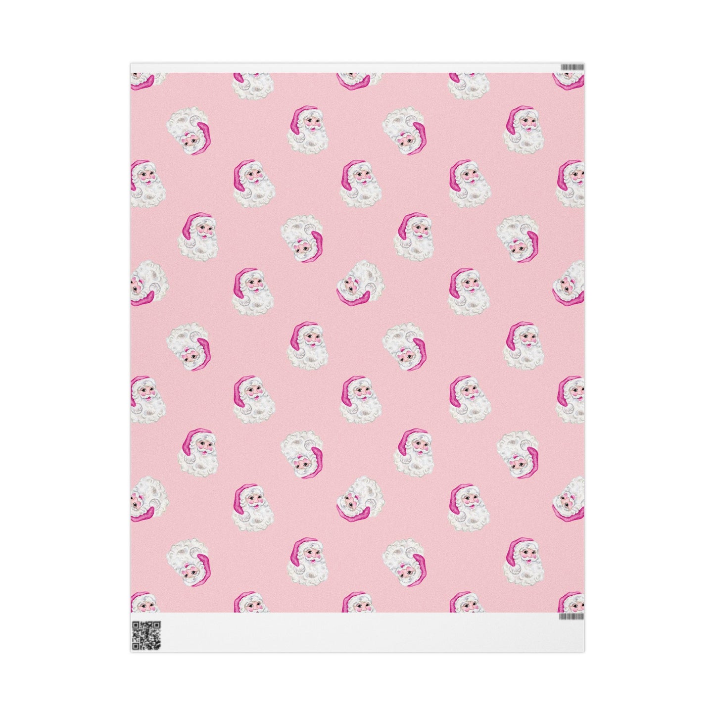 Pink Sequin Santa