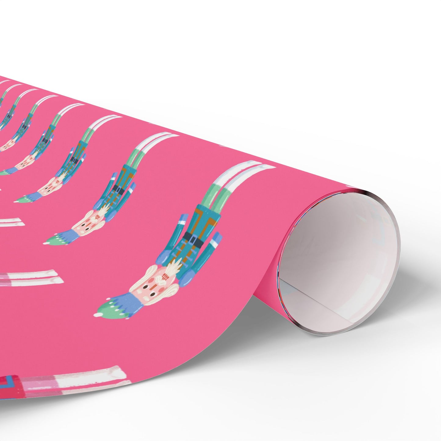 Pink Nutcracker Wrapping Paper Roll