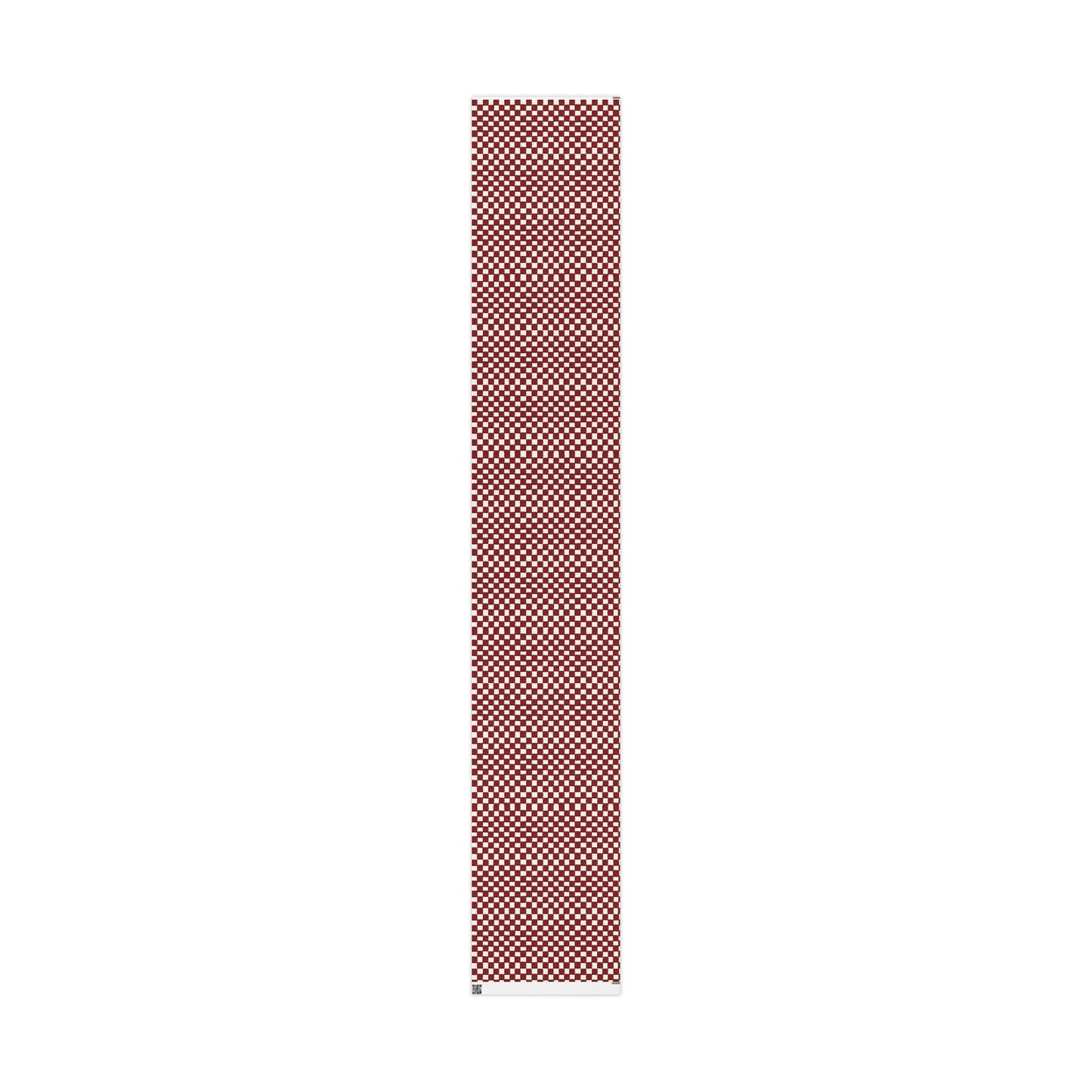 Red Checkered Wrapping Paper Roll