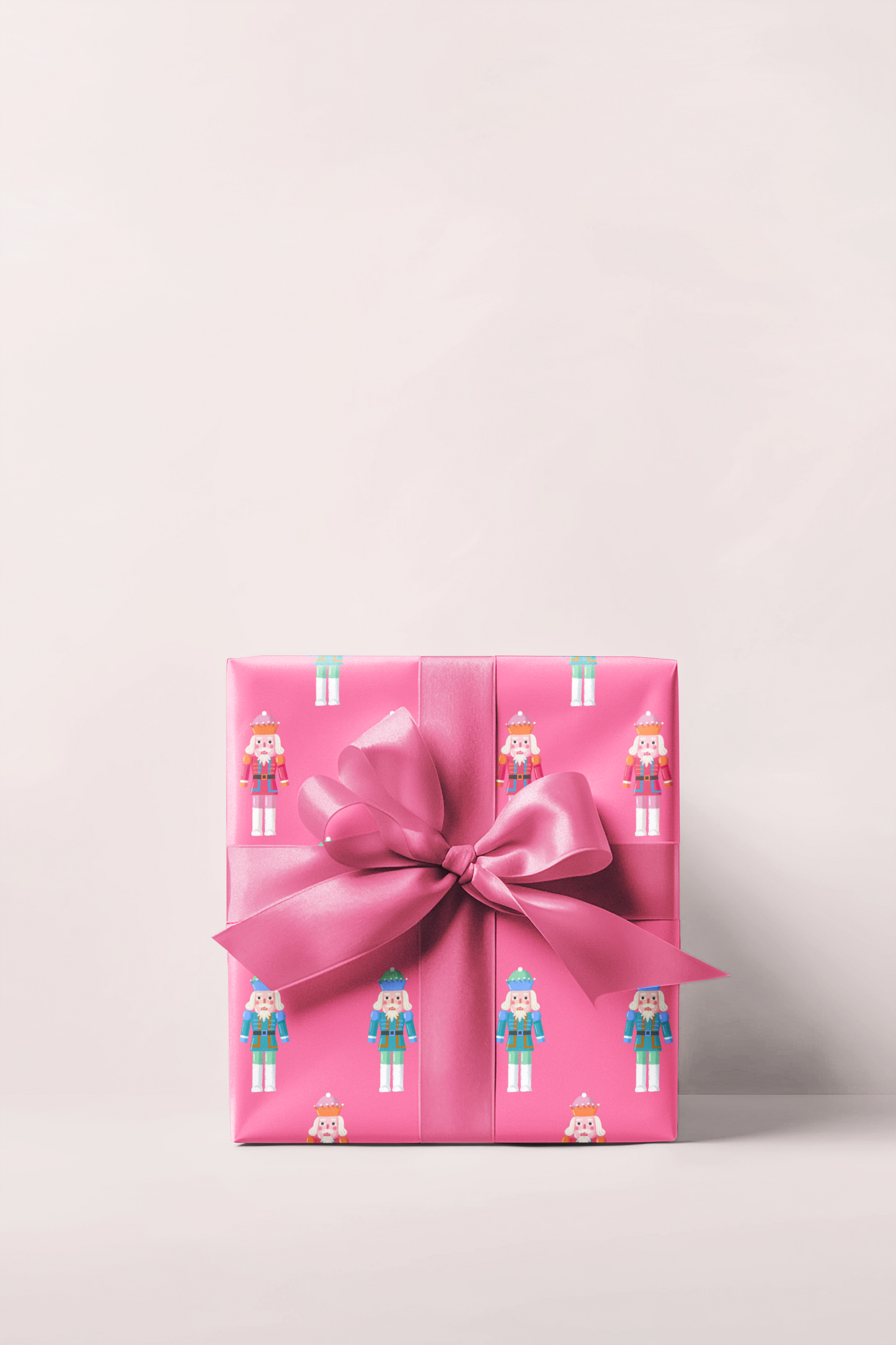 Pink Nutcracker Wrapping Paper Roll