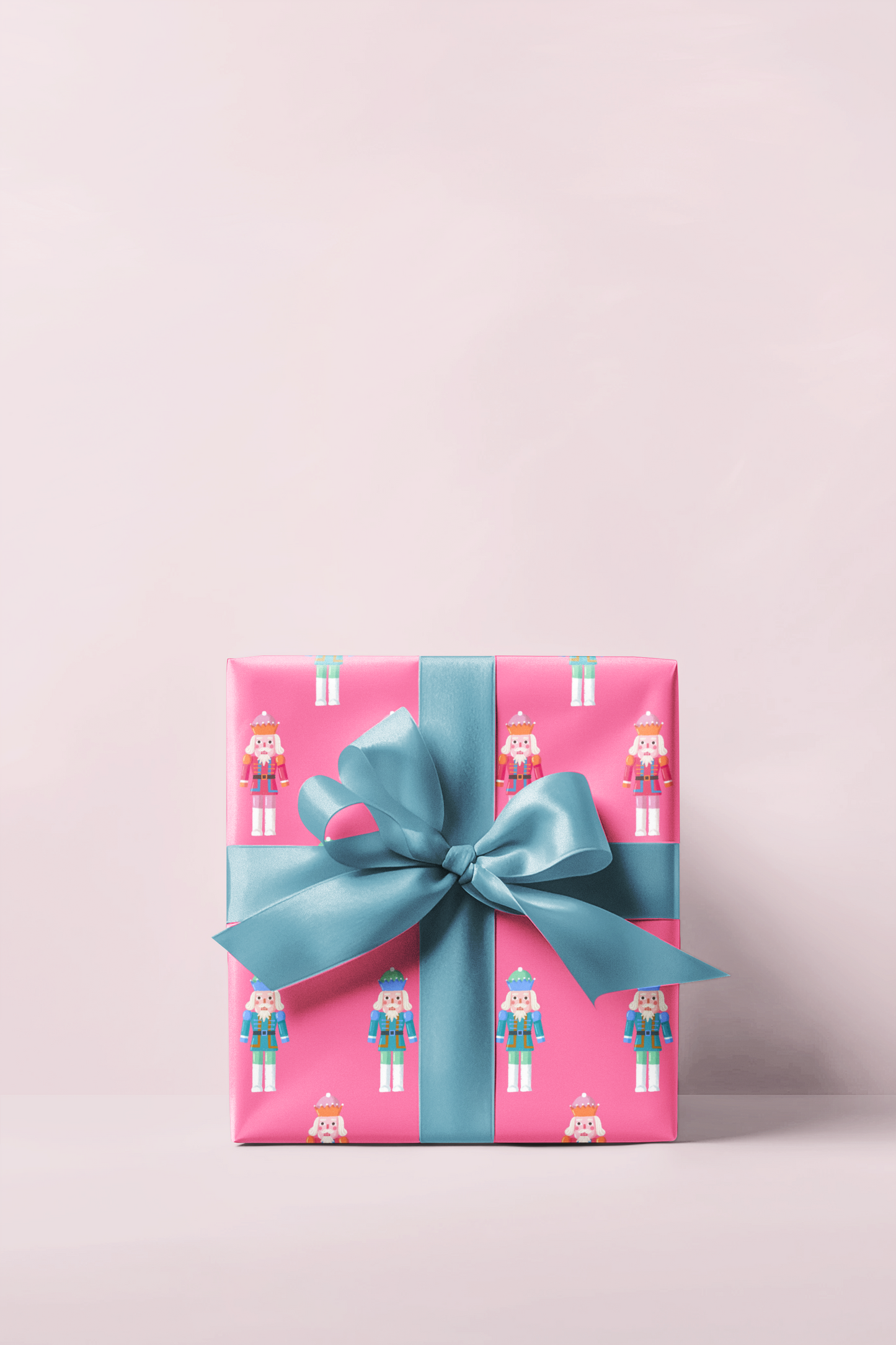 Pink Nutcracker Wrapping Paper Roll