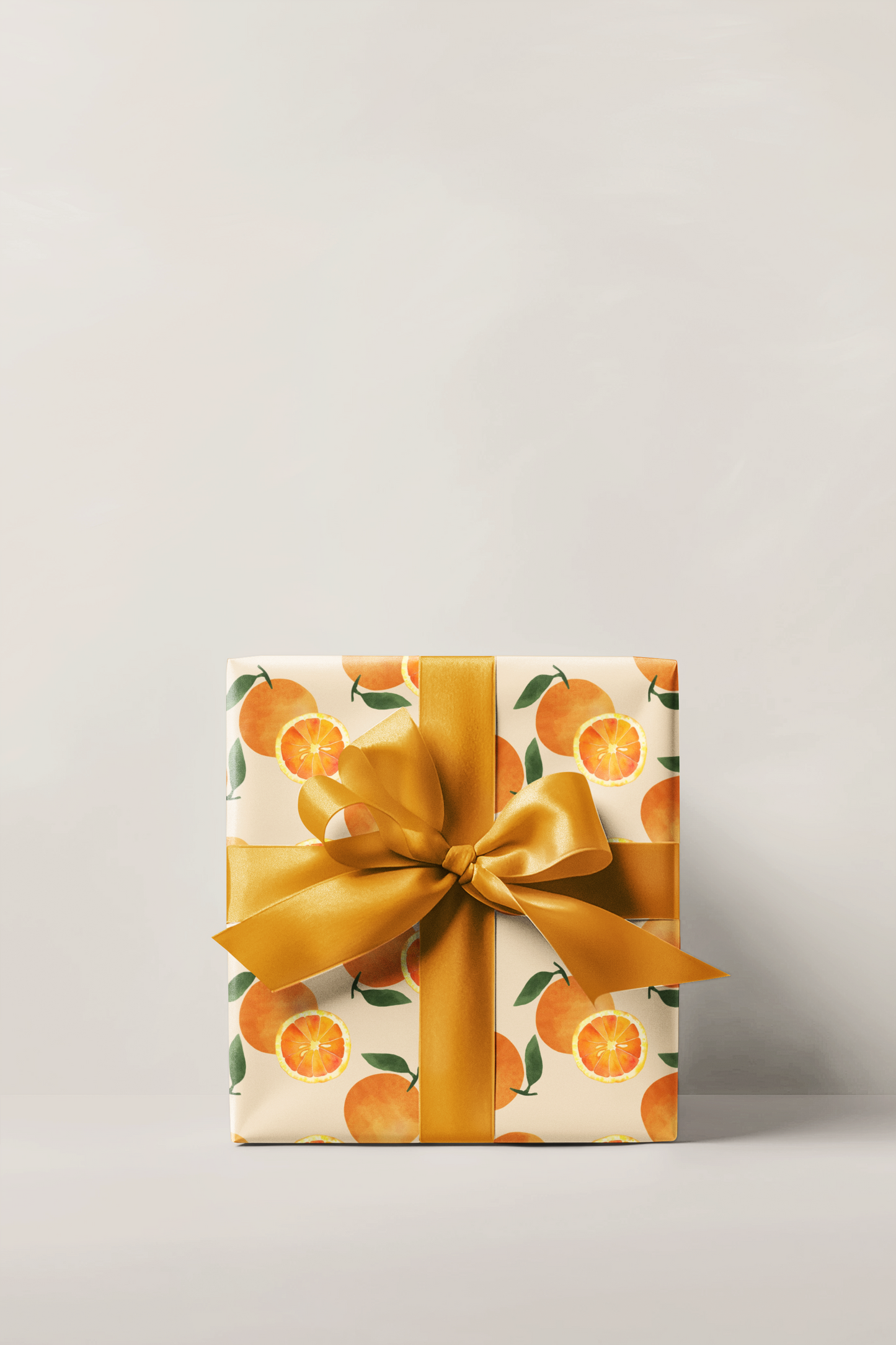 Oranges Wrapping Paper Roll