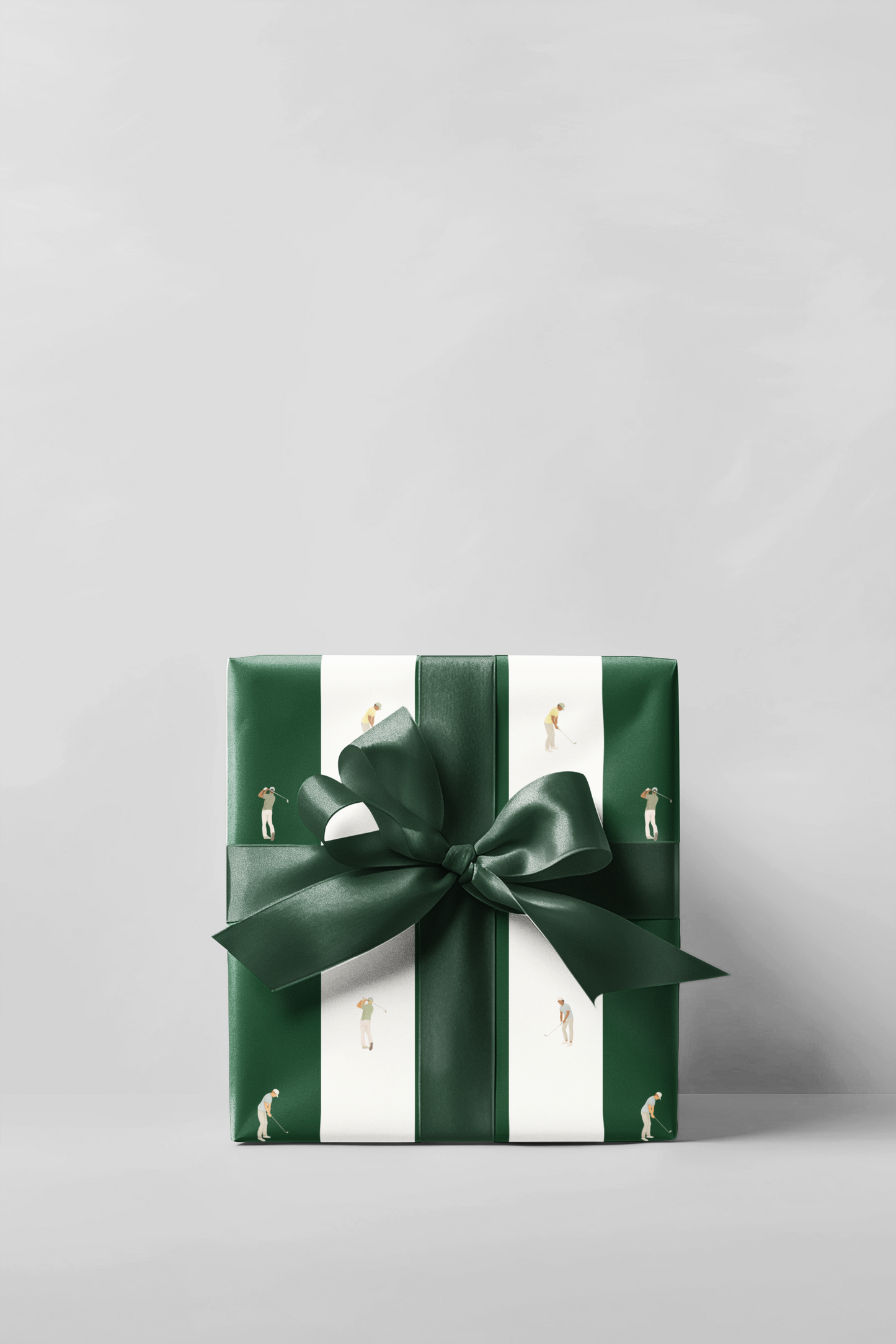 Golf Striped Wrapping Paper Roll