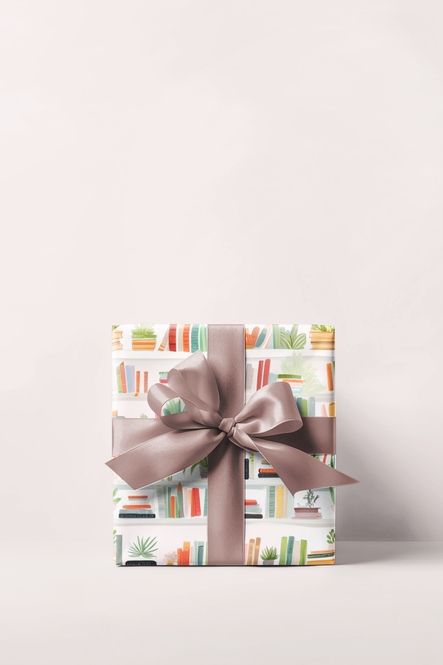 Booklover Gift Wrap, Book Wrapping Paper Roll
